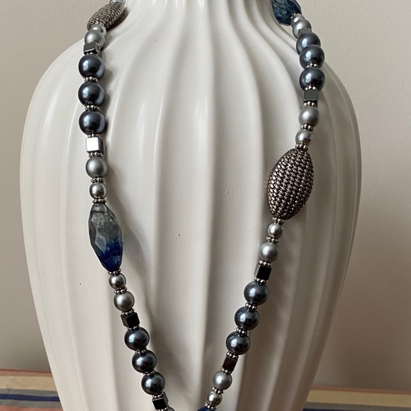 Hand Crafted 20” Long Necklace Perfect for Fall/Winter Outfits - Picture 9 of 9